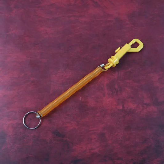 Coiled Retractable Keychain - (1 Pc) - Zidbik