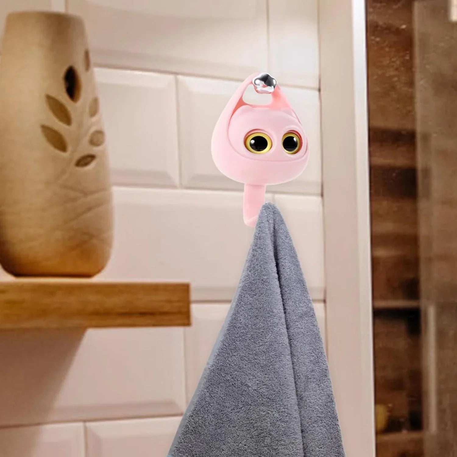 Creative Adhesive Coat Hook Wink Cat Hook (1 Pc) - Zidbik