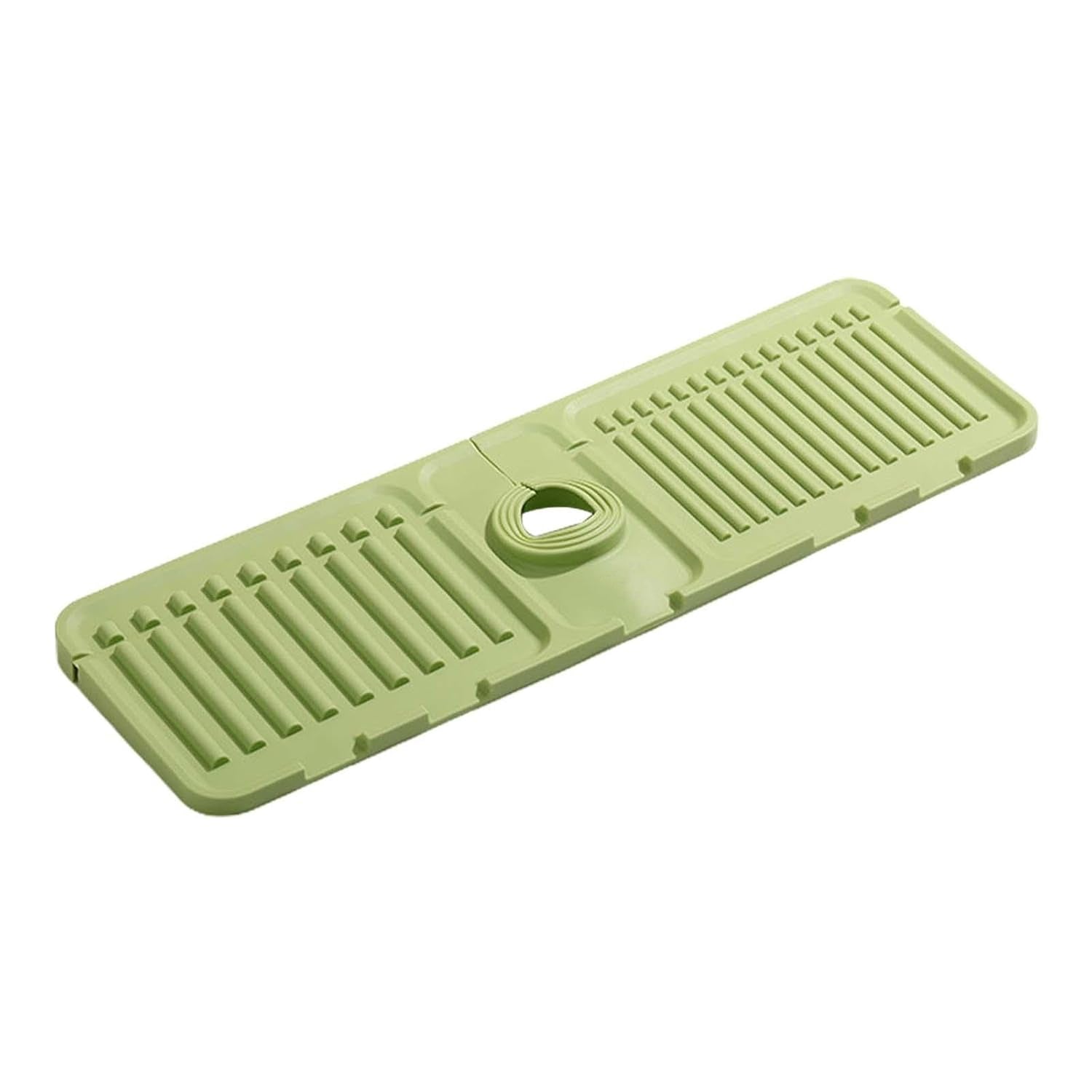 4914 Silicone Sink Faucet Pad Drip Protector Splash Countertop Rubber Drying Mat Sink Splash Guard For Kitchen Bathroom Bar. - Zidbik