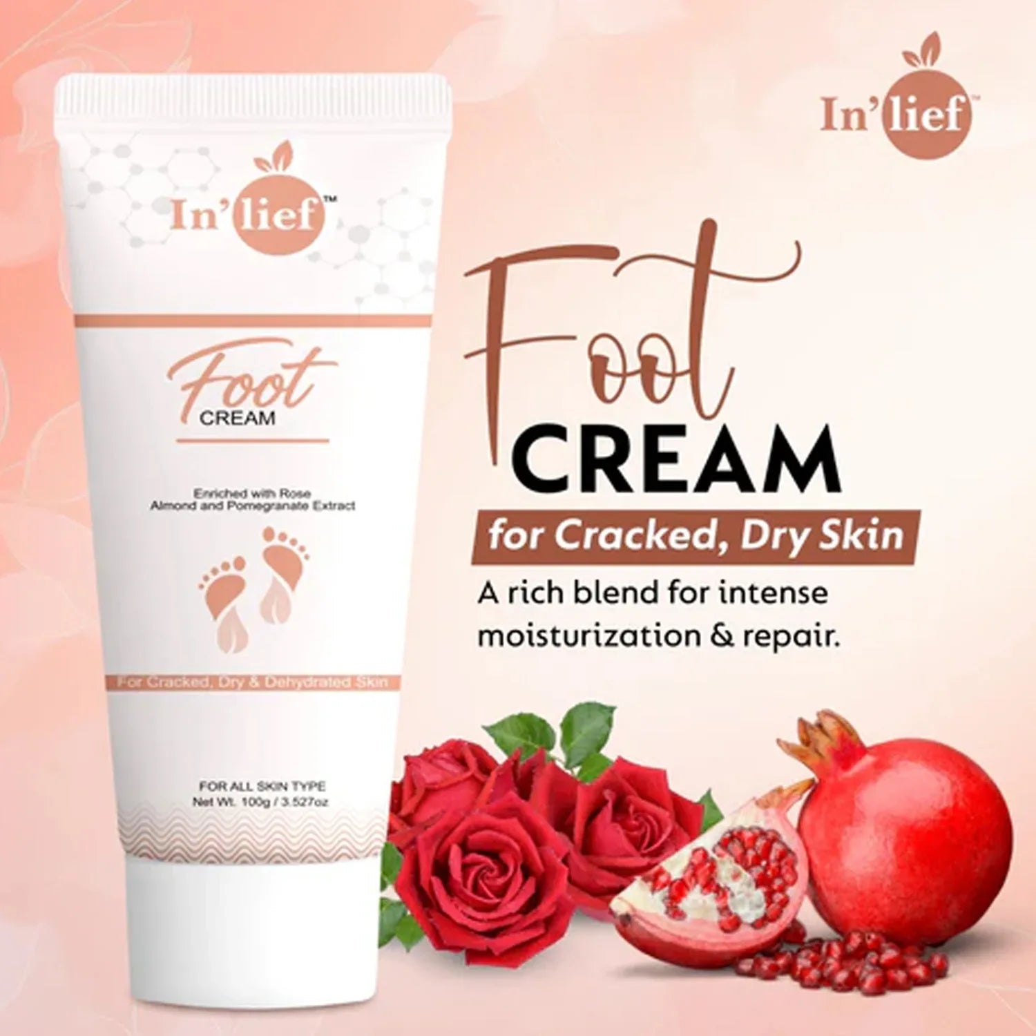Deep Nourishing Foot Care Cream ( 100gm) - Zidbik