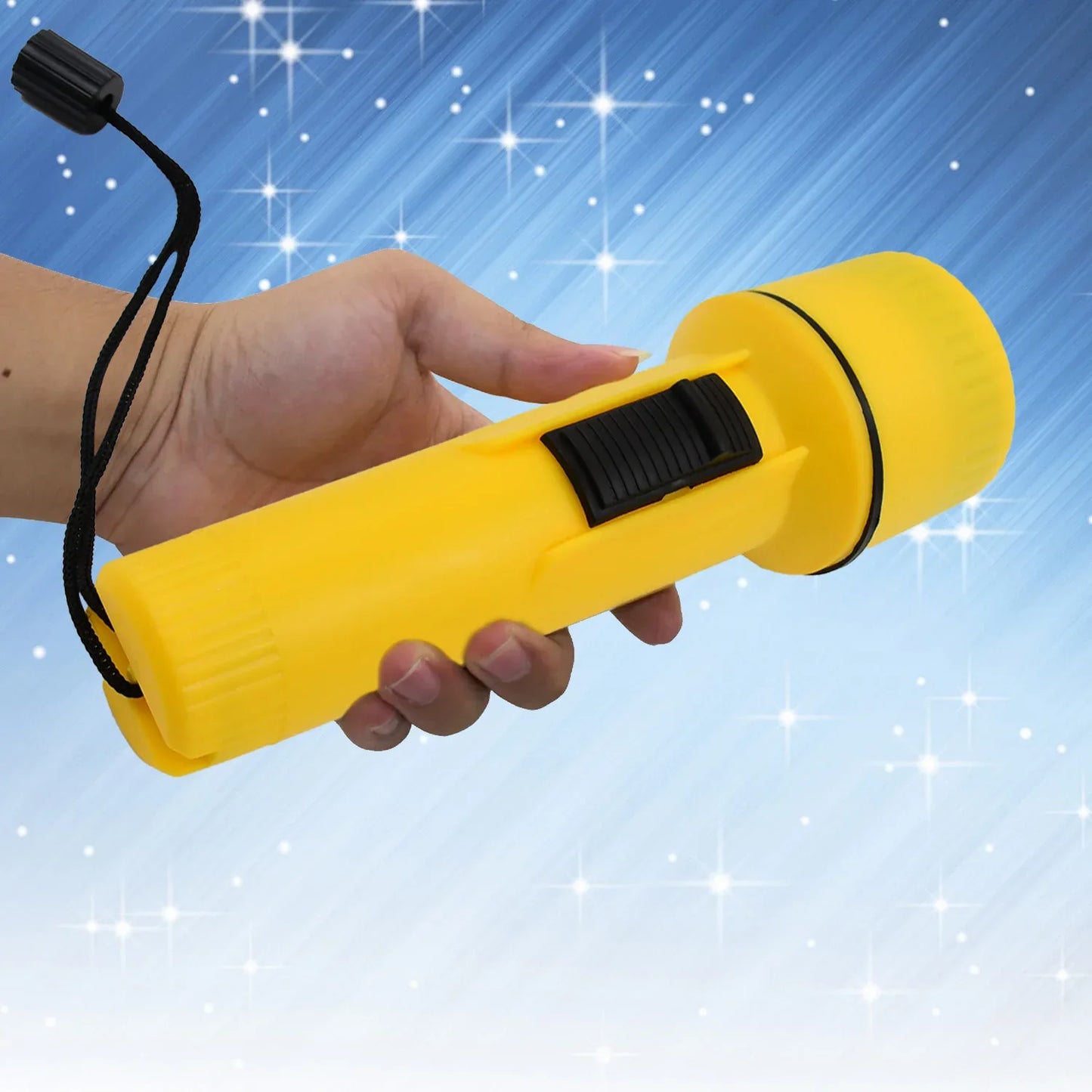 Bigled Flashlights Torch Light Battery Operated (1 Pc Battery Not Included) - Zidbik