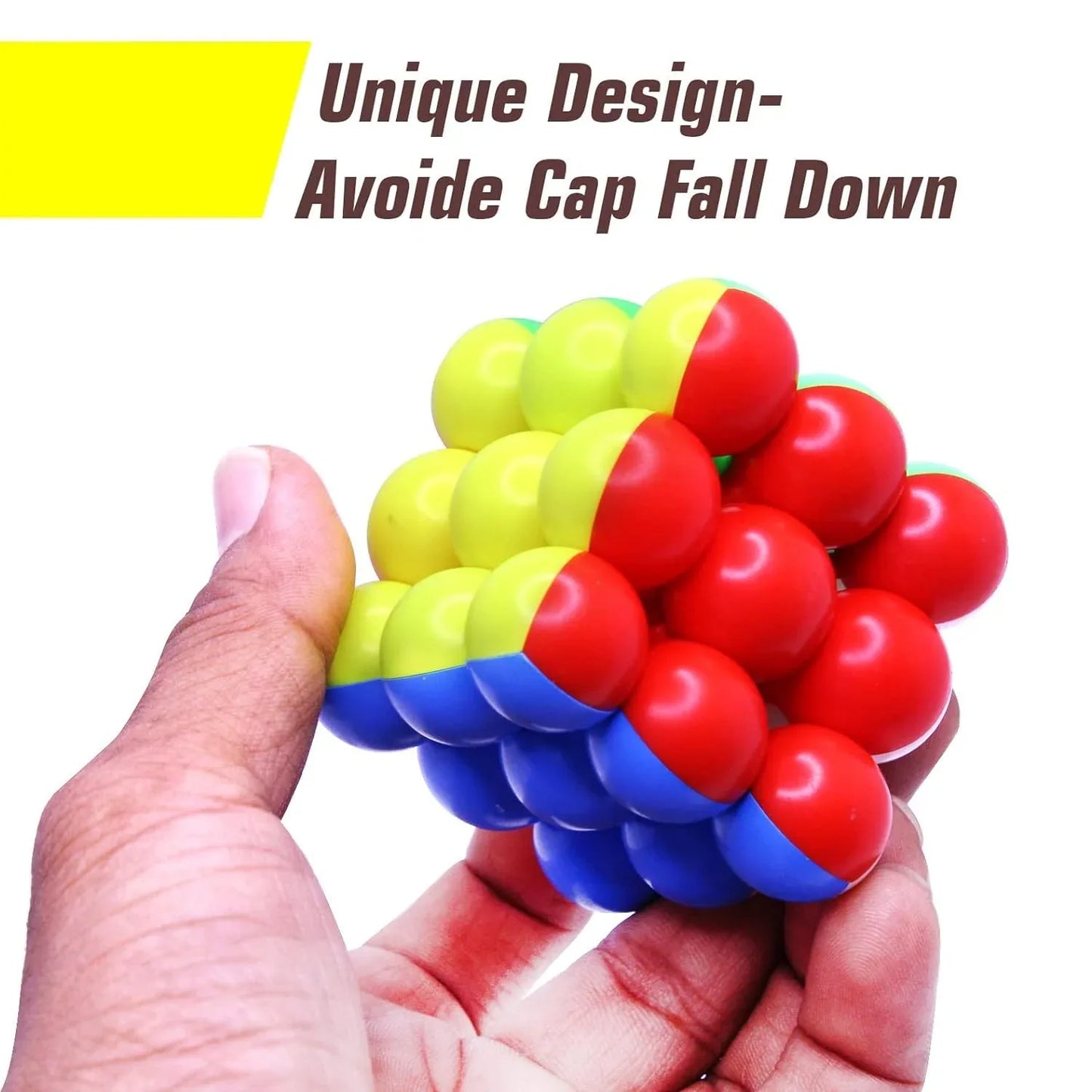 Speed Ball Cube Toy Colorful Puzzle Cube - Zidbik