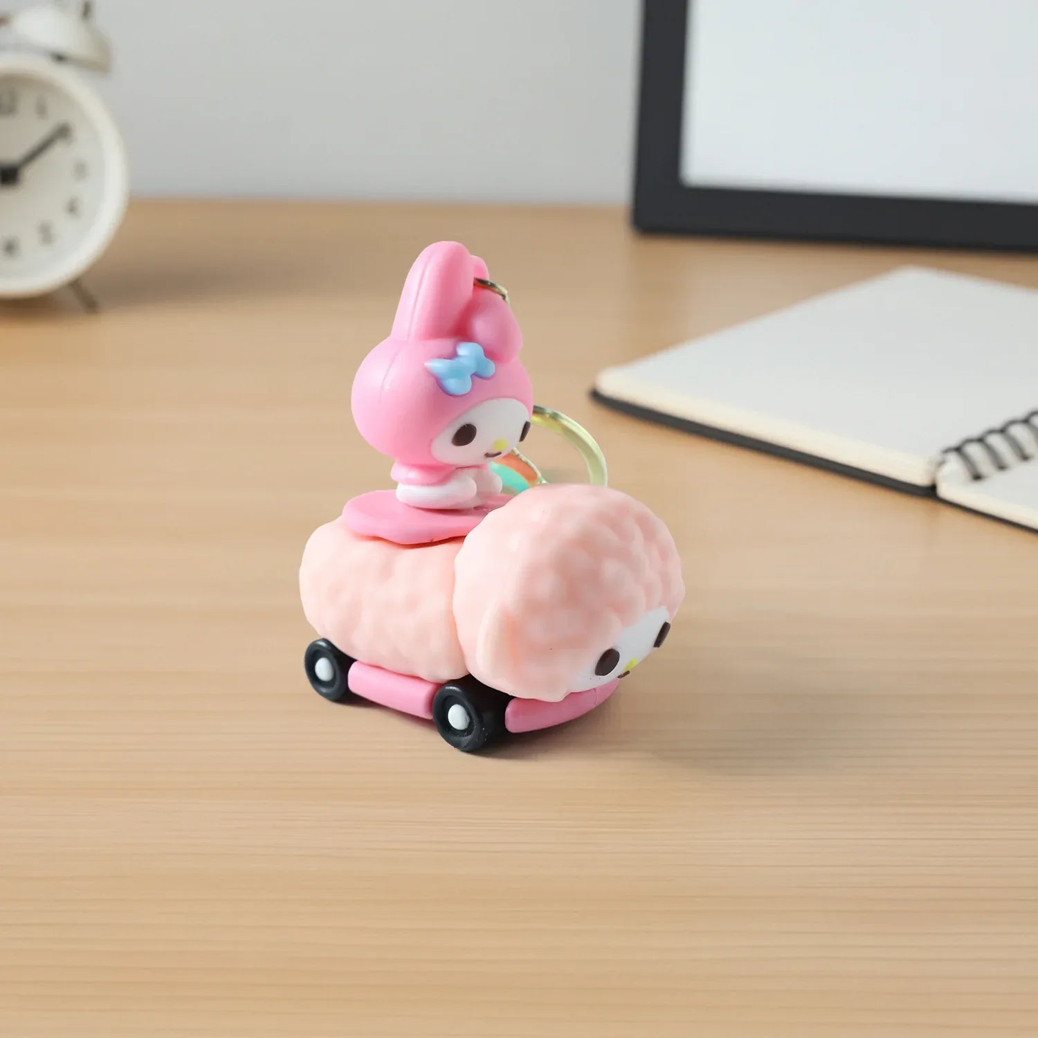 Cute Cartoon Character Silicone Keychain (1 Pc) - Zidbik