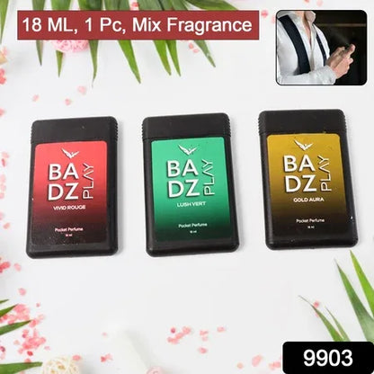 Mini Pocket Perfume 18ml (1 Pc Mix Fragrance) - Zidbik