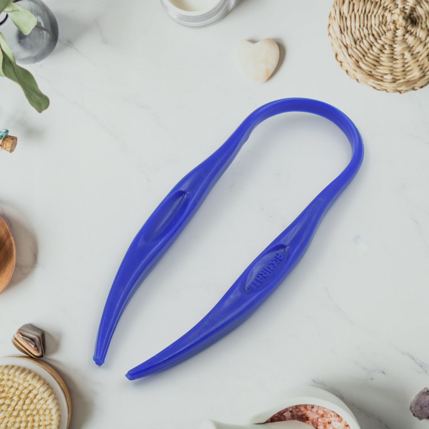 Plastic Tongue Cleaner – Oral Hygiene Scraper for Fresh Breath and Bacteria Removal (1 Pc) - Zidbik