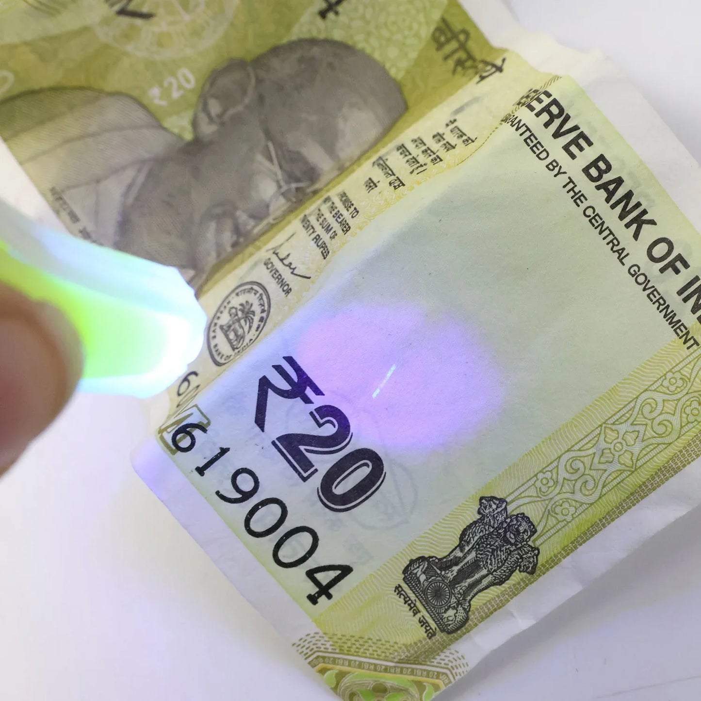 Mini Led Keychain Uv Light With Blue Light (1 Pc) - Zidbik