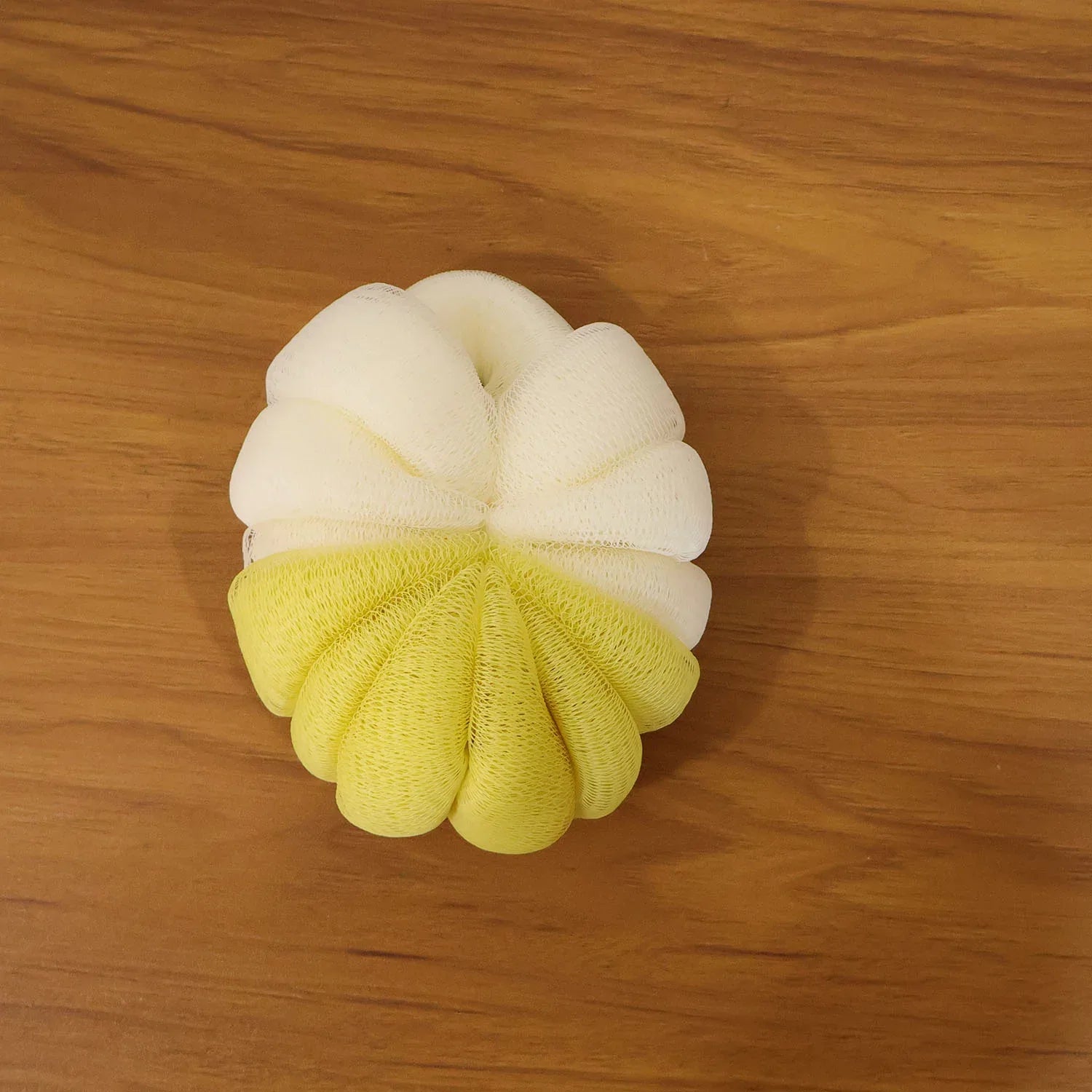Dual Color Soft Mesh Bath Loofah Body Scrubber (1 Pc) - Zidbik
