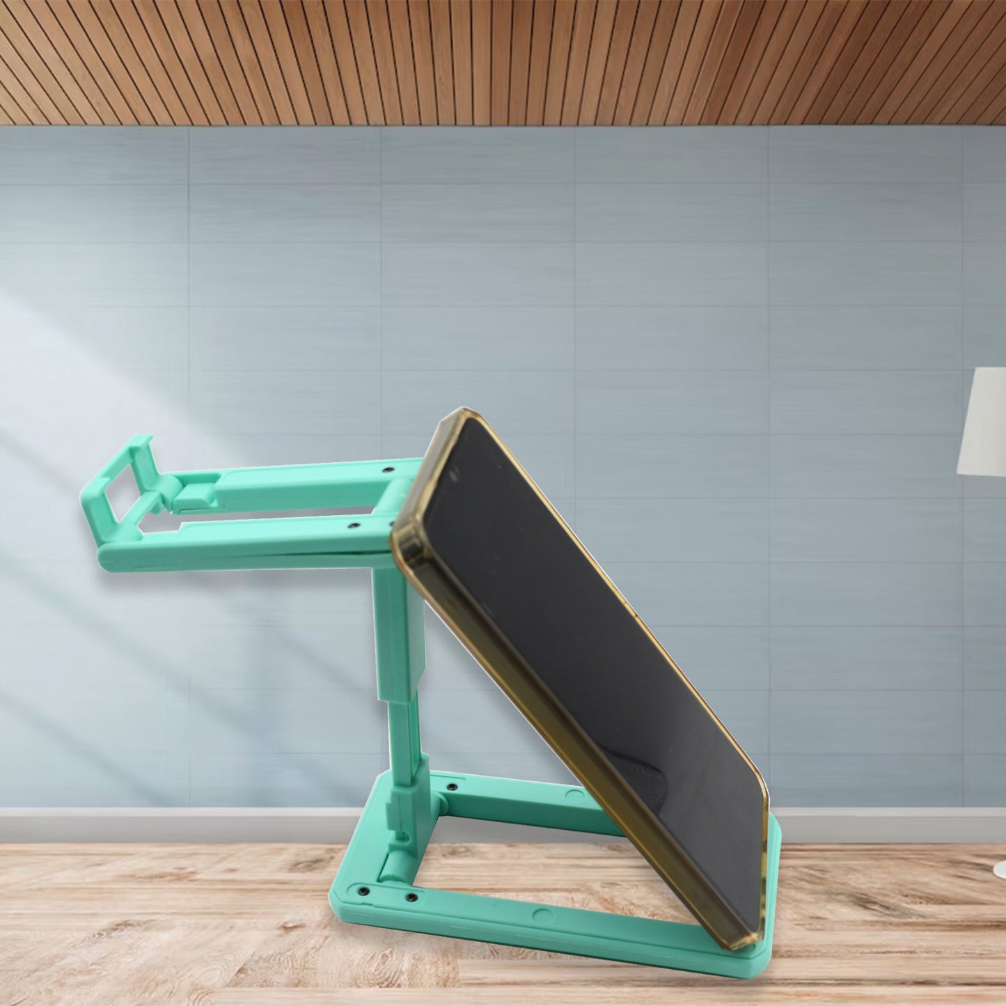 6882 Mobile Phone Stand Mobile Phone Holder Table Adjustable Angle Height Foldable Non-slip Sturdy Mobile Phone Holder Desktop Phone Holder For All Smartphones - Zidbik