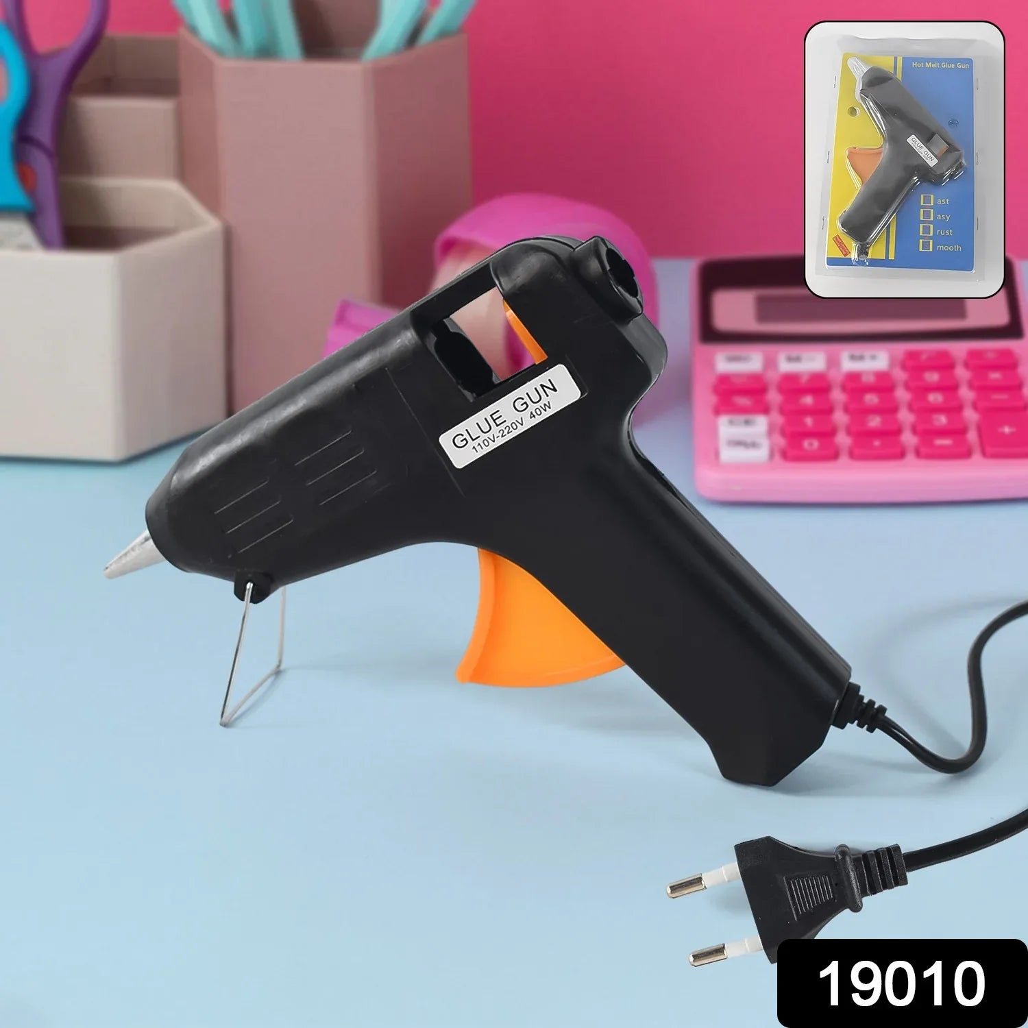 Professional Hot Melt Glue Gun With Rapid Heating And Quick Melt Glue Gun For Multiuser (40w) - Zidbik