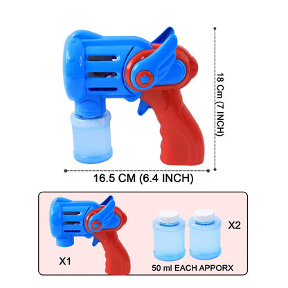 Rechargeable Bubble Gun Toy For Kids (1 Set) - Zidbik