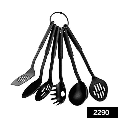 2290 Heat-resistant Non-stick Spoon Tools Set (Set Of 6) - Zidbik