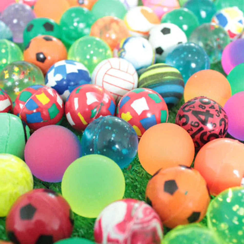 1956 Crazy Bouncy Jumping Balls Set Of 14pcs - Zidbik