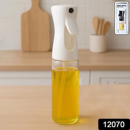 Plastic Oil Spray Bottle - Versatile Kitchen Gadgets (250 Ml Approx  With White Box) - Zidbik