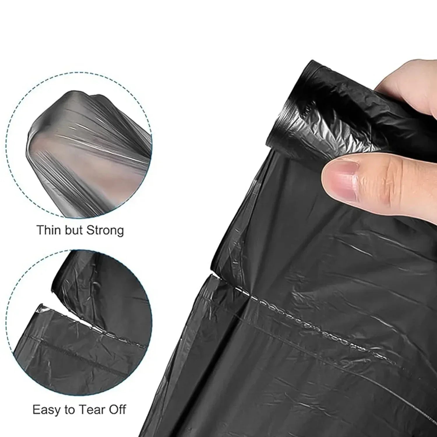 Extra-strong Garbage Bag Roll (48x54cm 1 Pc) - Zidbik