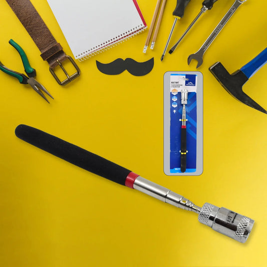 1 Pc Telescopic Pick Up Tool Magnetic Mini Led Magnet Tool - Zidbik