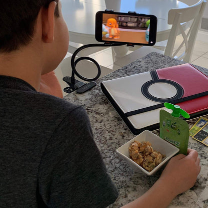 0281a 360 Degree Flexible Portable Foldable Metal-lazy Stand Bracket - Zidbik