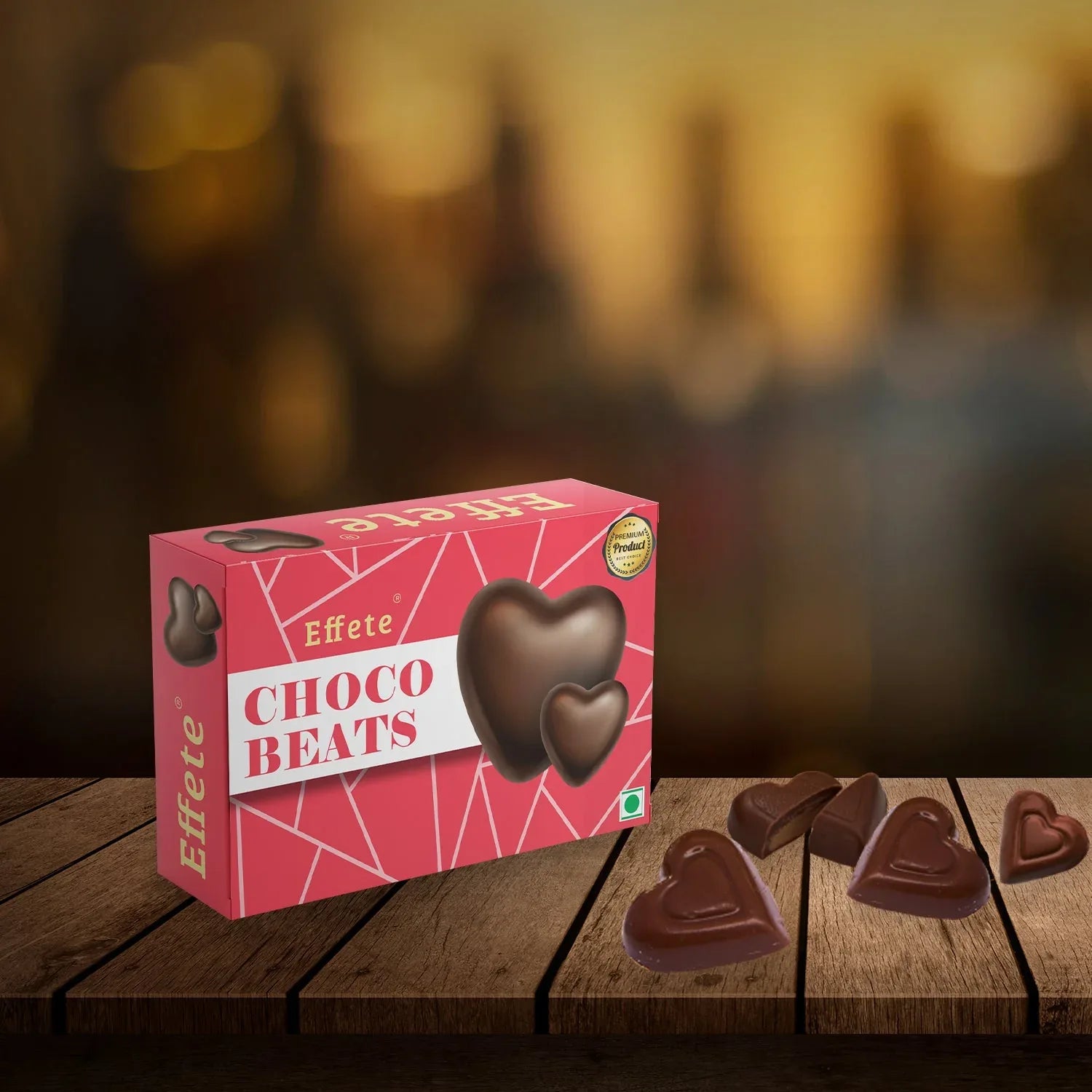 Choco Beats Heart Shape Delicious Chocolates - Zidbik