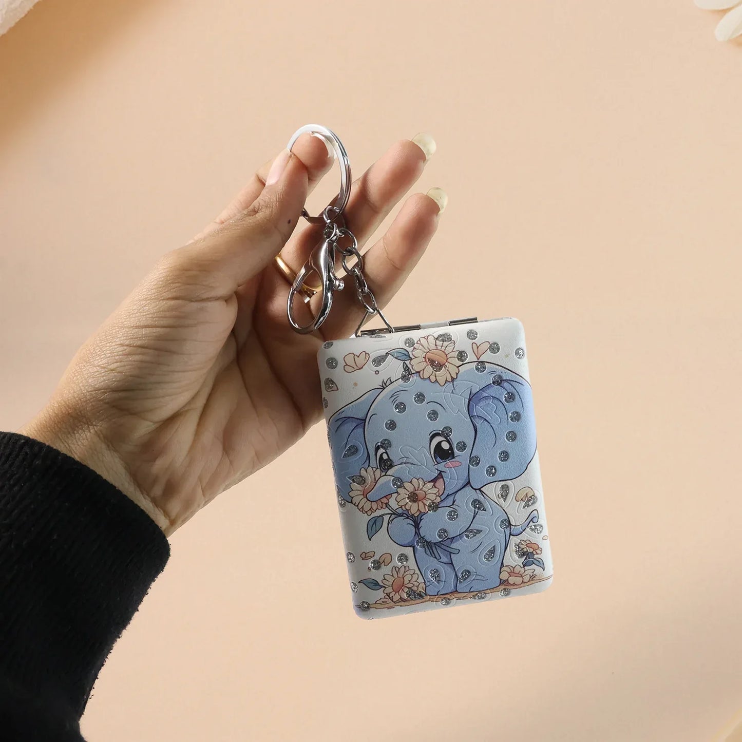 Foldable Mirror Keychain (1 Pc) - Zidbik