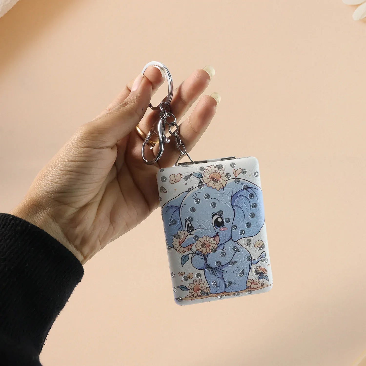 Foldable Mirror Keychain (1 Pc) - Zidbik