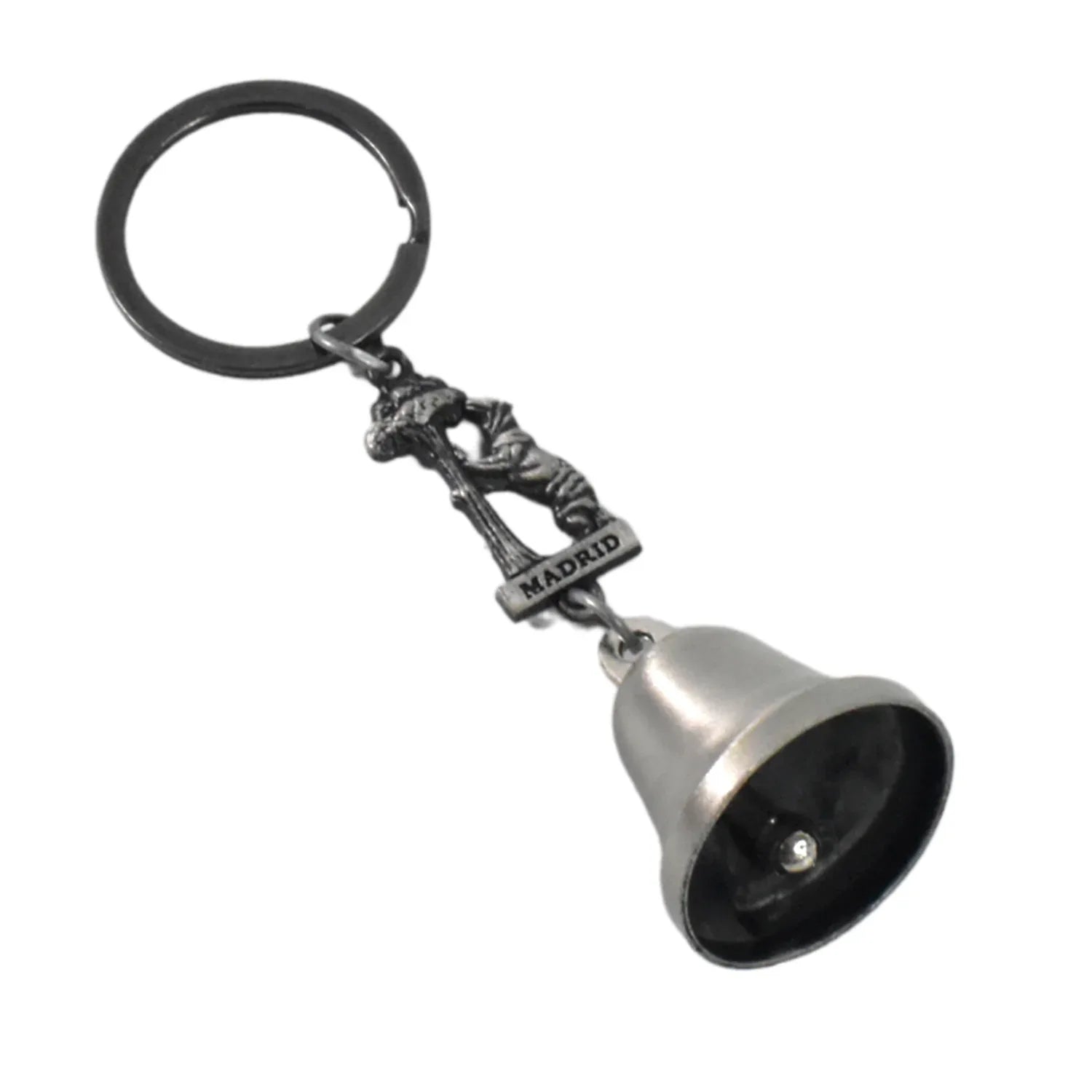 Metal Small Temple Bell Keychain Motorcycle Bell Keychain (1 Pc Mix Color) - Zidbik