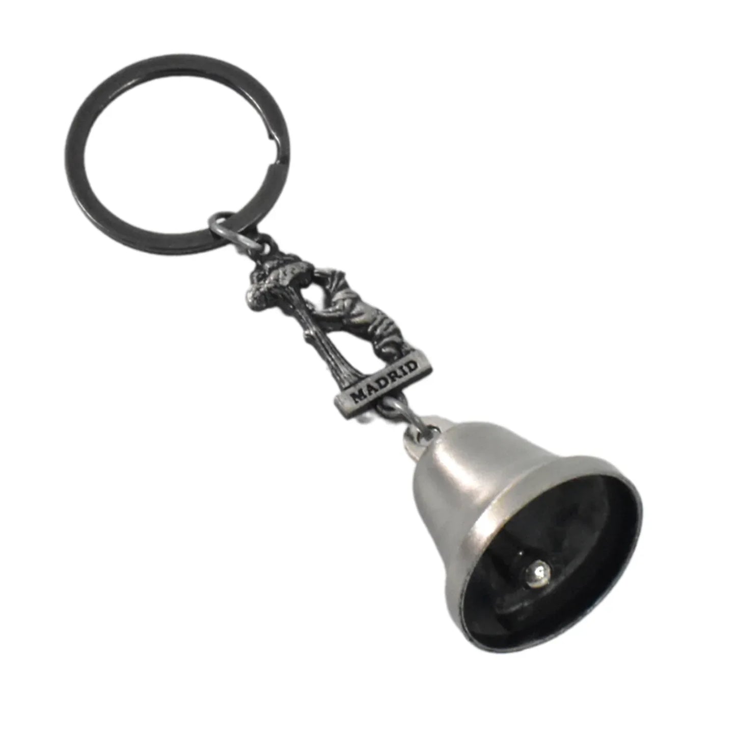 Metal Small Temple Bell Keychain Motorcycle Bell Keychain (1 Pc Mix Color) - Zidbik