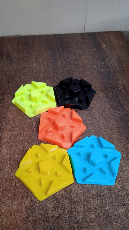 Multi-angle Plastic Mobile Phone Stand Holder (1 Pc  Mix Color) - Zidbik