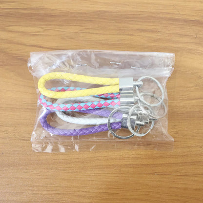 Braided Loop Keychain Set (4 Pc) - Zidbik