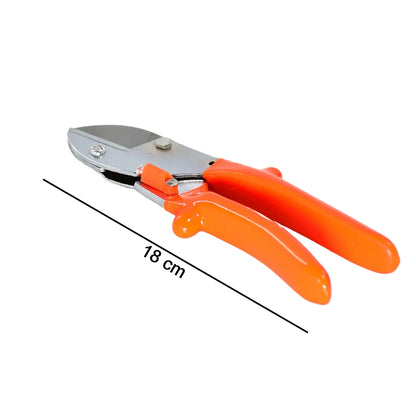 1572 Professional Garden Scissor With Sharp Blade Comfortable Handle (18cm) - Zidbik