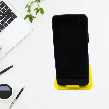 6879 Virgin Mobile Accessories Universal Portable Four-sided Pyramid Shape Desktop Table Mobile Holder Stand For Car Dashboard Recording On Desk Vent Office Holder - Zidbik