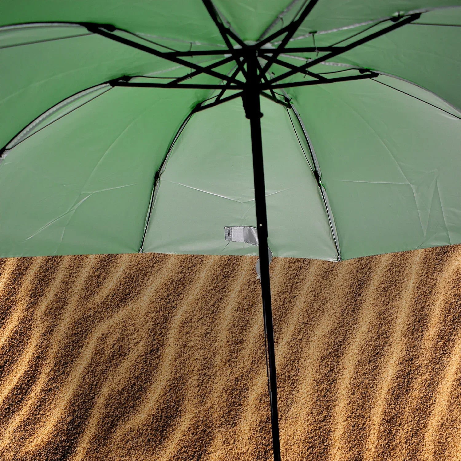 8539 3 Fold Sun Protective Solid Foldable Outdoor Umbrella Portable Sun Uv Protection Lightweight Rain Umbrella With Umbrella Case For Girls Women Men Boys - Zidbik