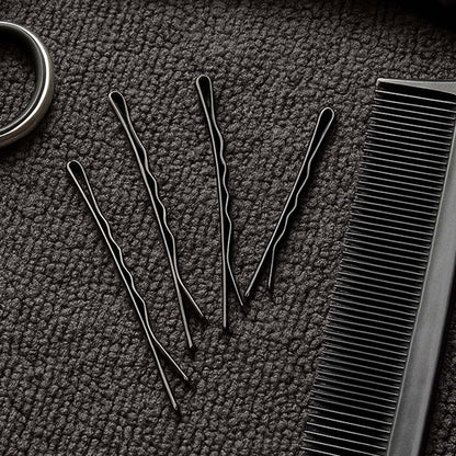 Big Black Hair Bobby Pins (24 Pc) - Zidbik