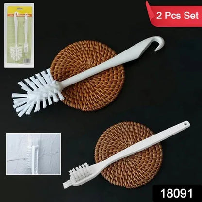 Multifunctional Cleaning Brush (2 Pcs Set) - Zidbik