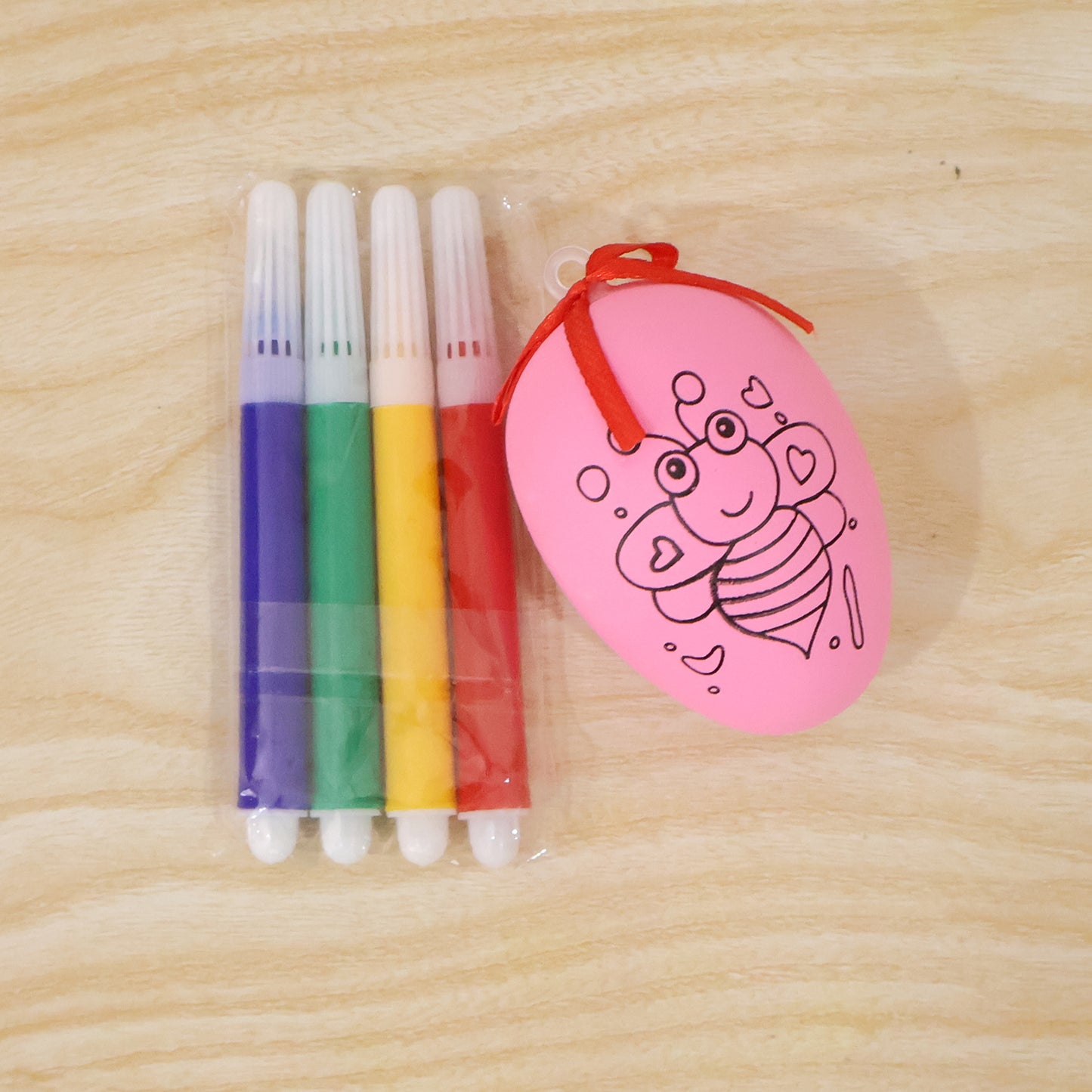 Creative Diy Paint Egg And Color Pens (1  Set)