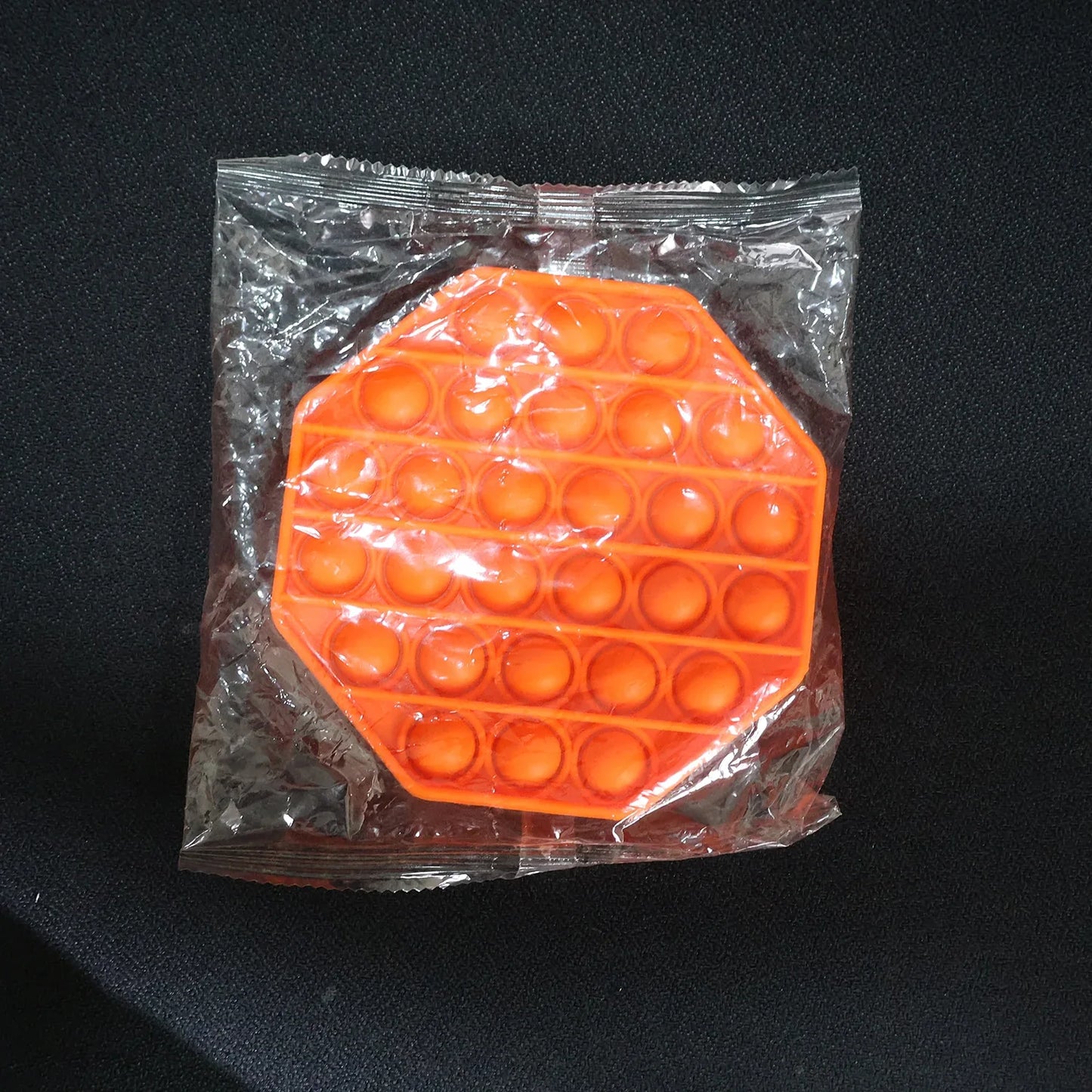 Premium Hexagon Shape Silicone Pop It Fidget Toy (1 Pc) - Zidbik