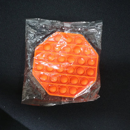 Premium Hexagon Shape Silicone Pop It Fidget Toy (1 Pc) - Zidbik