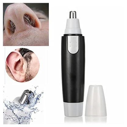 6003 Sharp New Ear And Nose Hair Trimmer Professional Heavy Duty Steel Nose Clipper Battery-operated. - Zidbik