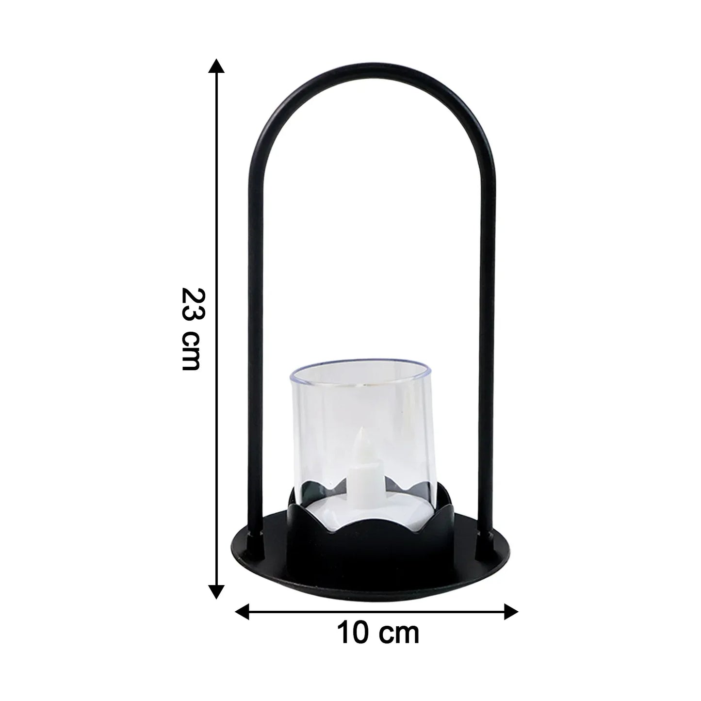 Decorative Wind Light Style Plastic Flameless Led Candles (6 Pc) - Zidbik