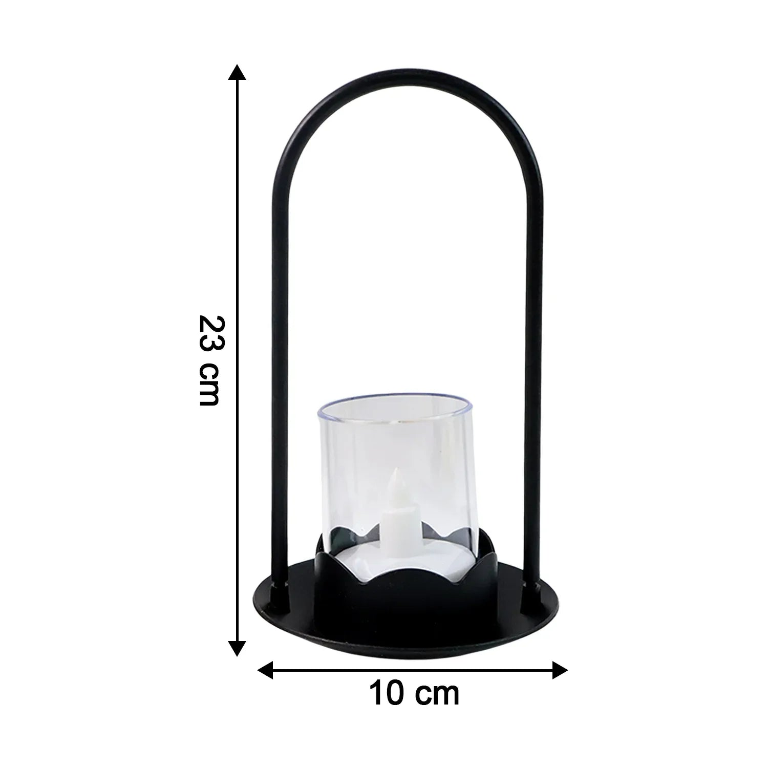 Decorative Wind Light Style Plastic Flameless Led Candles (6 Pc) - Zidbik