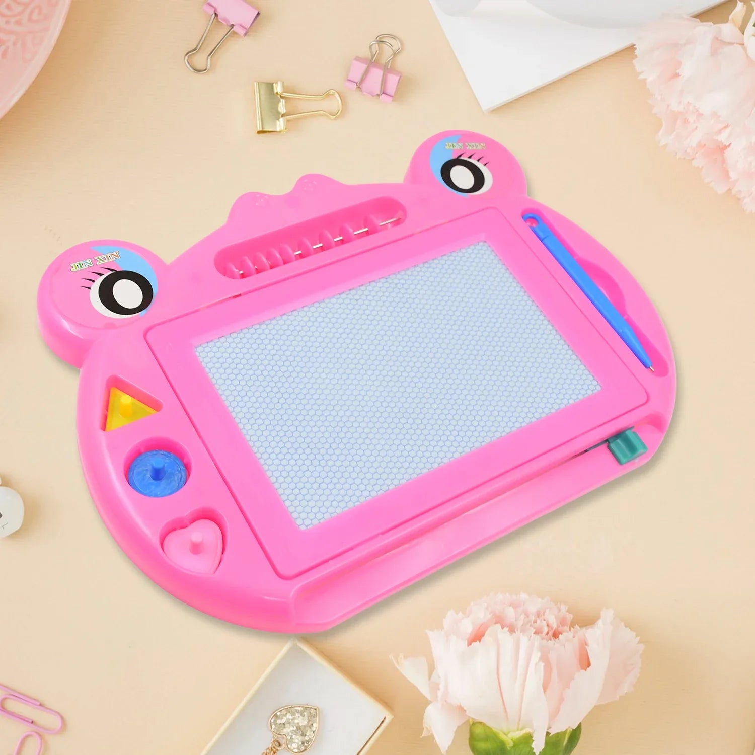 Frog Design Magic Sketch Slate Pad Board (1 Pc 28 20 Cm) - Zidbik