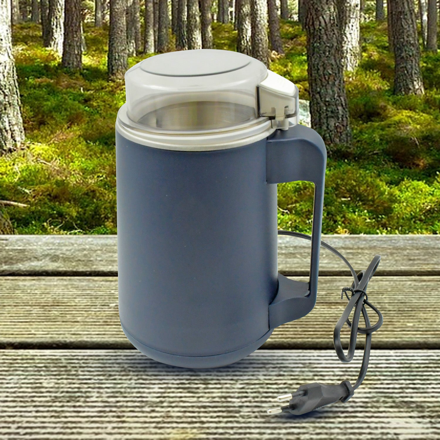 5846 Eletric Coffee Powder Grinding Machine Stainless Steel Electric Spice Grinder Fine Powder Multifunctional Powder Grinder For Kitchen Coffee Grinder Machine For Home (300 Watt) - Zidbik