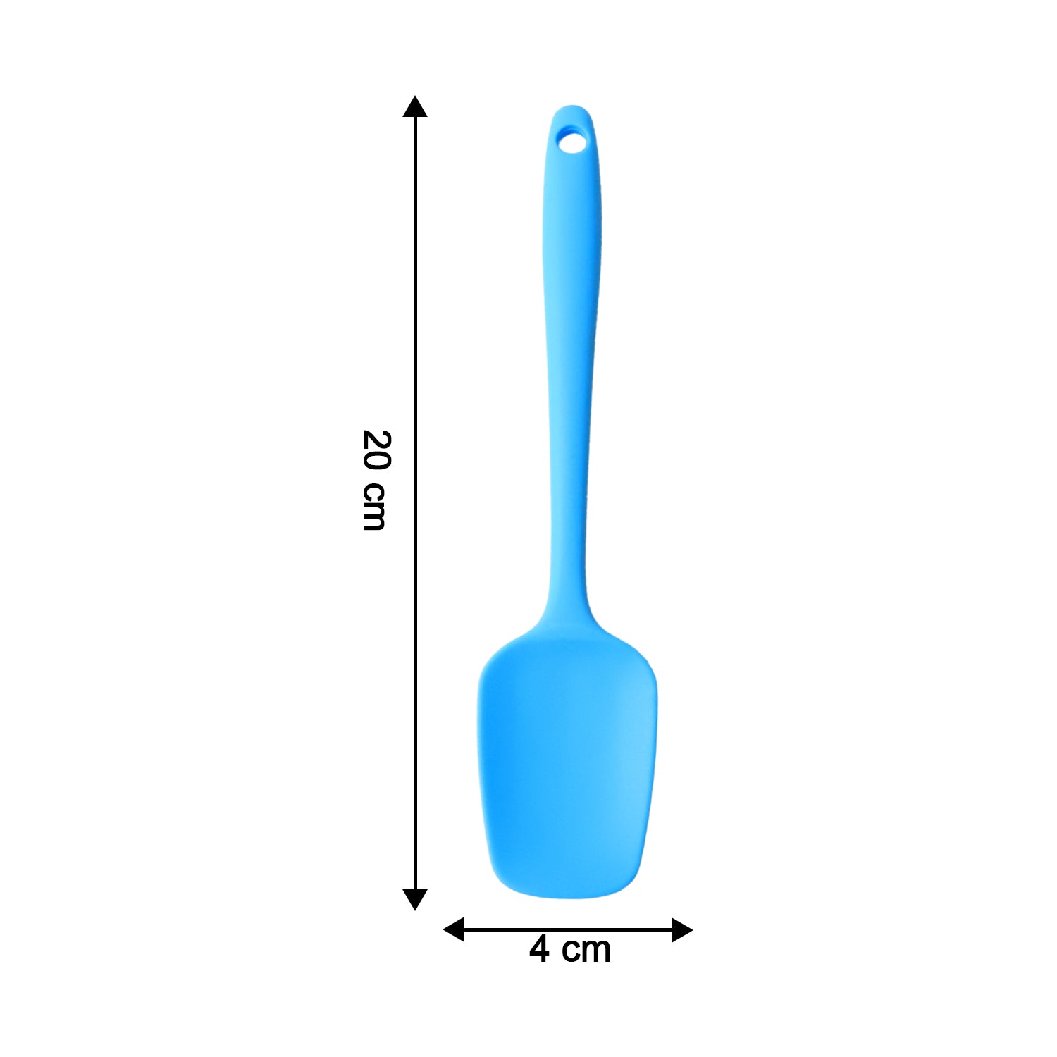 Silicone Spatula For Baking  Cooking (1 Pc) - Zidbik