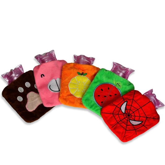 6501 Mini Hot Water Bag - 1pc Mix Design for Pain Relief