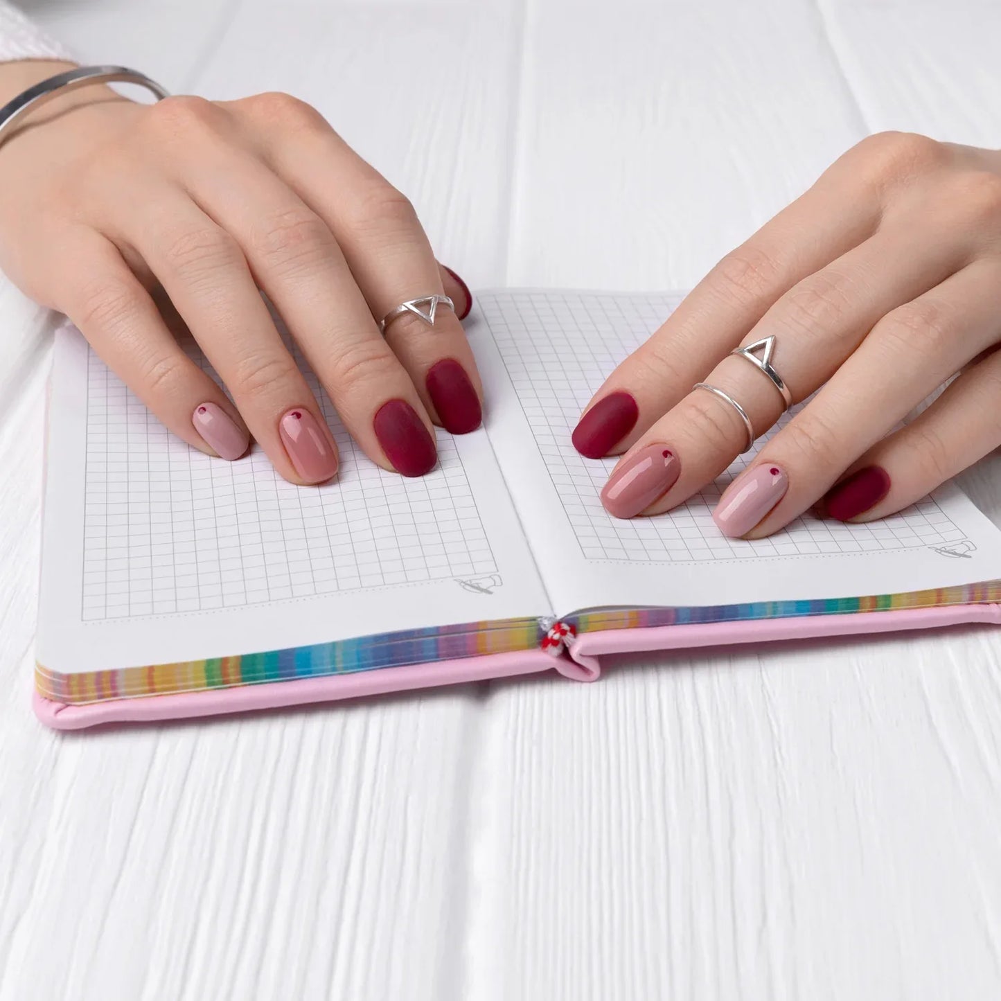 Professional Nail Filer Double Sided For Nail Shaper Nail File (9 Cm 2 Pc Set) - Zidbik