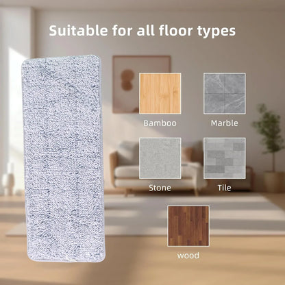 Reusable Microfiber Mop Pad Replacement (1 Pc) - Zidbik