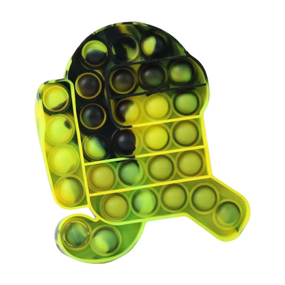 Premium Astronaut Silicone Pop It Fidget Toy (1 Pc) - Zidbik