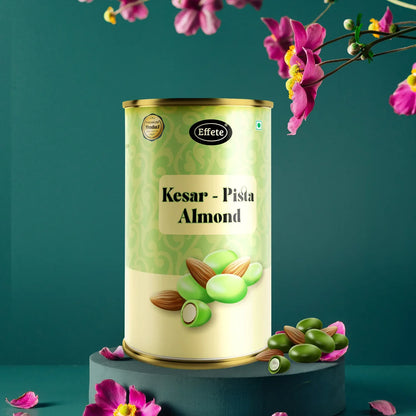 Effete Kesar-pista Almonds Chocolate (96 G) - Zidbik