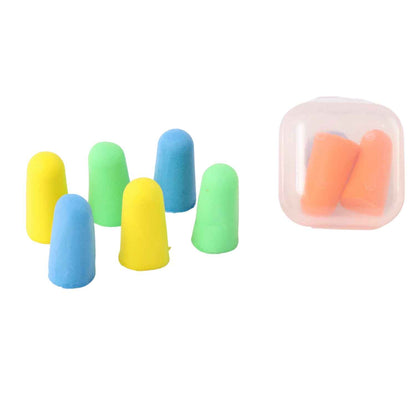Soft Foam Earplugs - Noise-Cancelling Earplugs (4 Pairs)