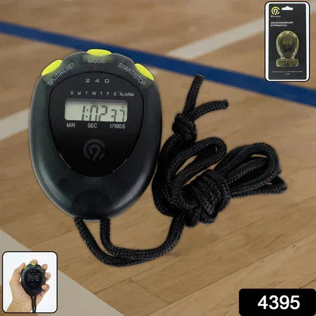 Digital Sports Stopwatch Timer With Split Timing - Zidbik