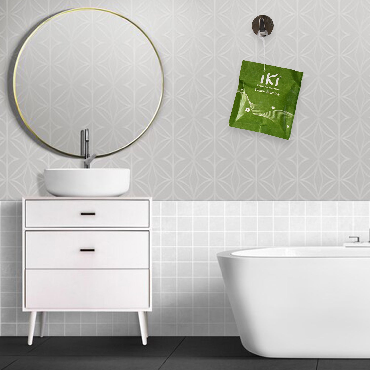 Pocket Air Freshener Mix Flevar  Fragrance (1 Pc  10 Gm) - Zidbik