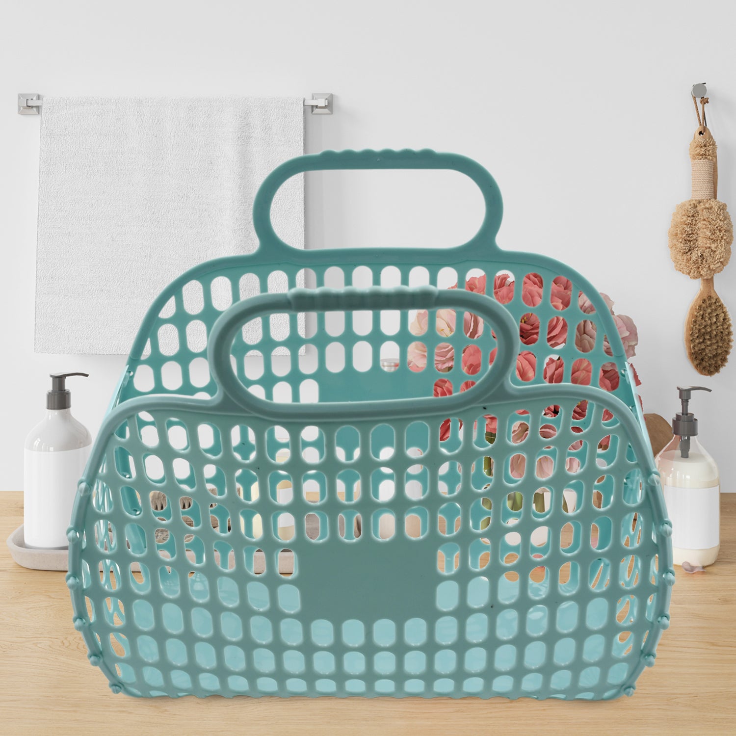 0761 Grocery Vegetable Foldable Smiley Non-woven Fabric Shopping Bag - Zidbik